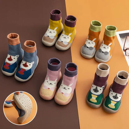 New autumn and winter cartoon sock shoes