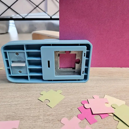 DIY Jigsaw Punch for Crafting