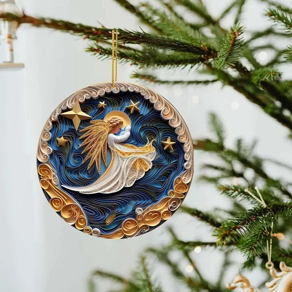 Handmade Ornaments With Good Wishes