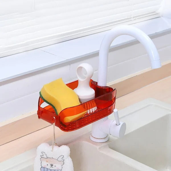 2 in 1 Home Sink Sponge Holder